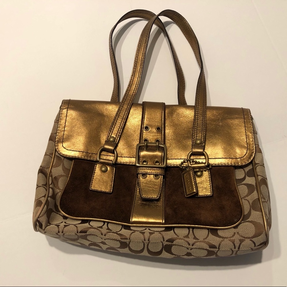 Coach Gold Purse